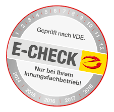 Gütesiegel E-Check nach VDE